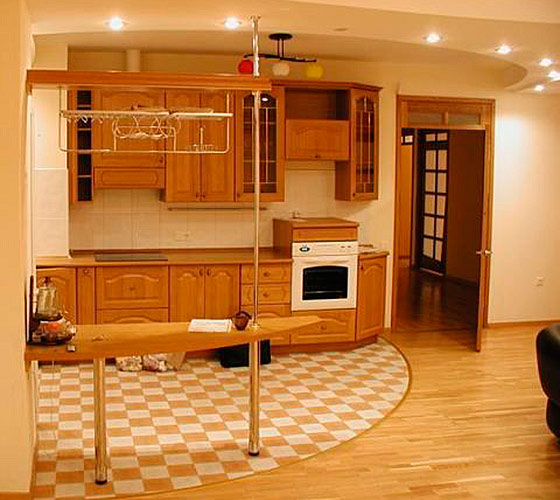 Особенности дизайна кухни-гостиной в частном доме